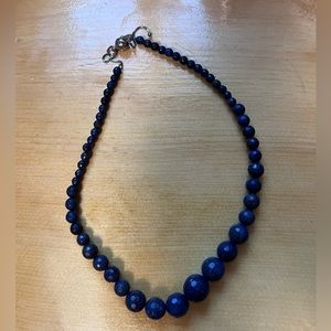 Lapis Graduated Adjustable Necklace